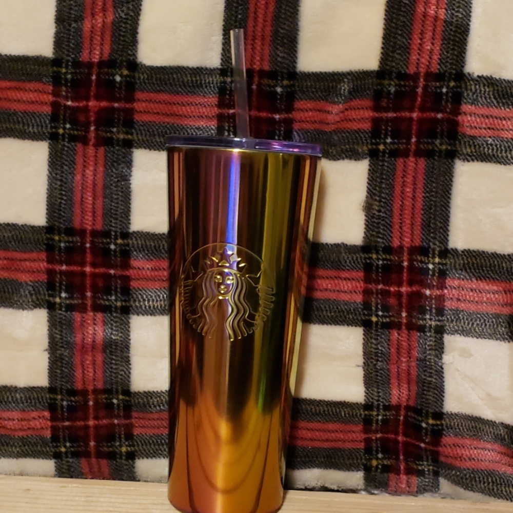 Rare starbucks multicolored tumbler